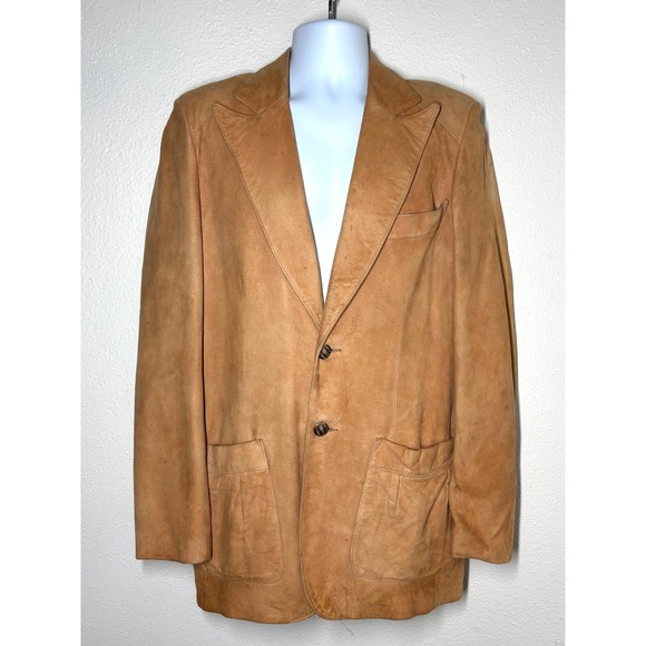 Scully Other - VTG Scully Jacket Mens 42L Soft Leather Suede Western Cowboy Rancher Two Button